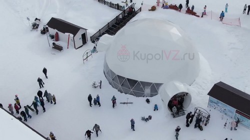 Купол для проката горнолыжного оборудования Д-14 м, Манжерок