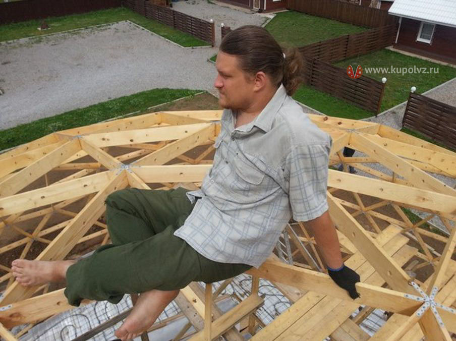 На куполе хорошо думается