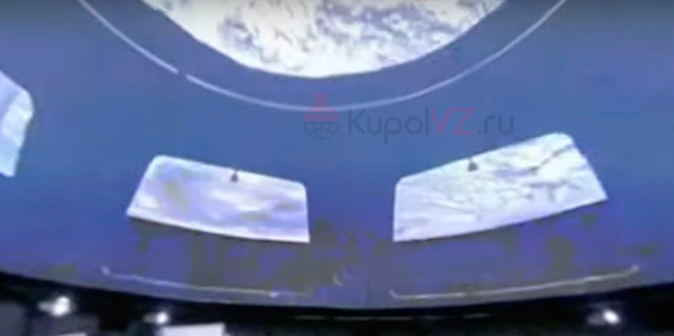 Фильм на экране планетария