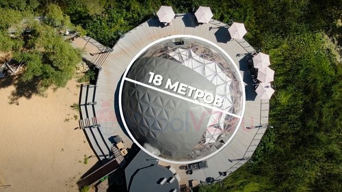 Двухуровневый ресторан D-18 м